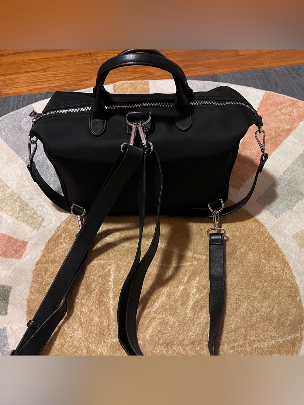 Mina Baie Black/Silver Nylon Emmy Mini - Picture 3 of 8